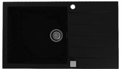 Alveus Cadit gránit mosogató 86x50 cm fekete 1132031 (1132031)