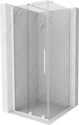 Mexen Velar cabina de duș glisantă 90 x 90 cm, transparentă, albă - 871-090-090-01-20 (871-090-090-01-20)
