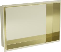 Mexen X-Wall-NR raft încorporat fără flanșă 45 x 30 cm, auriu periat - 1951453010 (1951453010)
