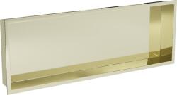 Mexen X-Wall-R raft de nișă cu flanșă 90 x 30 cm, auriu periat - 1950903010 (1950903010)