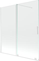 Mexen Velar paravan cadă de duș cu 2 uși glisante 150 x 150 cm, transparent, alb - 896-150-000-01-20 (896-150-000-01-20)
