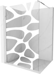 Mexen Kioto Perete de duș Walk-in 140 x 200 cm, val alb 8 mm, crom - 800-140-101-01-97 (800-140-101-01-97)