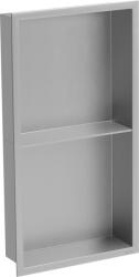 Mexen X-Wall-R raft încastrat cu flanșă și raft de 60 x 30 cm, inox - 1910603010S (1910603010S)