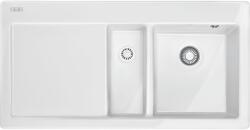 Franke Mythos kerámia mosogató 100x51 cm fehér 124.0379. 860 (1240379860)