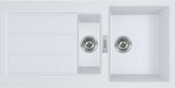Franke Sirius 2.0 tectonite mosogató 100x50 cm fehér 143.0618. 670 (1430618670)