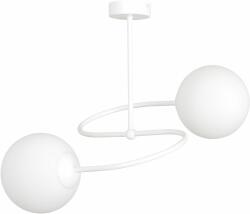Emibig Selbi mennyezeti lámpa 2x10 W fehér-tej 734/2W