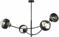 Emibig Hunter Stripe mennyezeti lámpa 4x10 W fekete-átlátszó 1101/4