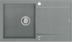 Quadron Evan graniteq mosogató 86x50 cm szürke/grafit/onix HCQE8650U5_BS_P2O (HCQE8650U5BSP2O)