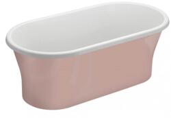 Polimat Amona New térben álló kád 150x75 cm ovális kétszínű 00415 (00415)