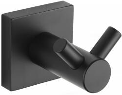 Mexen cârlig dublu pentru prosop, negru - 7081835-70 (7081835-70)