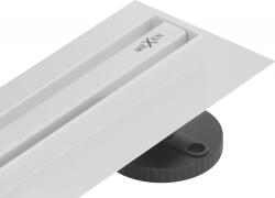 Mexen Flat 360° Slim scurgere liniară rotativă 60 cm, albă - 1241060 (1241060)
