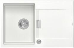 Quadron Owen graniteq mosogató 76x50 cm fehér HQO7650U1_BS (HQO7650U1BS)