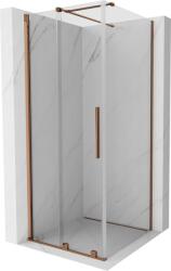 Mexen Velar cabina de duș glisantă 110 x 110 cm, transparentă, aur roz - 871-110-110-01-60 (871-110-110-01-60)