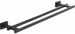 Mexen Arno cuier dublu pentru prosoape, negru - 7020725-70 (7020725-70)