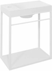 SAPHO Crest konzol 39.5x21.7x45 cm fehér AR502