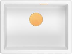 Quadron Logan graniteq mosogató 56x45 cm fehér HQJ6045U1_PVDC1_U