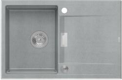 Quadron Owen graniteq mosogató 76x50 cm szürke/grafit/onix HQO7650U5_BS (HQO7650U5BS)