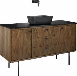 Elita Legacy szekrény 140x45.6x54 cm mosdókagyló alá akasztható dió RE01140109D480