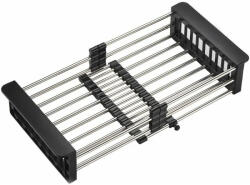 Mexen scurgător de bucătărie telescopic cu lățime reglabilă, negru - 660730-70 (660730-70)