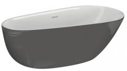 Polimat Shila térben álló kád 170x85 cm ovális kétszínű 00432 (00432)