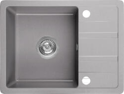 Laveo Stella gránit mosogató 58x44 cm szürke/grafit/onix SBY513T (SBY513T)