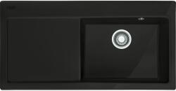 Franke Mythos kerámia mosogató 100x51 cm fekete 124.0442. 538 (1240442538)