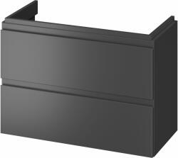 Cersanit Moduo szekrény 79.5x37.5x57 cm mosdókagyló alá akasztható antracit S590-077-DSM