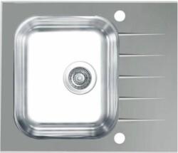 Alveus Vitro üveg és acél mosogató 60x50 cm acél 1130526 (1130526)
