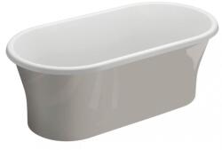 Polimat Amona New térben álló kád 150x75 cm ovális kétszínű 00412 (00412)