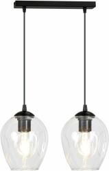 Emibig Istar függőlámpa 2x15 W fekete-átlátszó 679/2