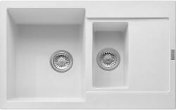 Franke Maris gránit mosogató 78x50 cm fehér 114.0675. 990 (1140675990)