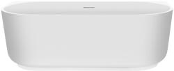 KSURO 03 fal mellé szerelhető fűrdőkád 170x80 cm ovális fehér 32004000 (32004000)