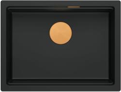 Quadron Logan graniteq mosogató 56x45 cm fekete HQJ6045U7_PVDC1_U