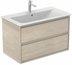 Ideal Standard Connect Air szekrény 80x51.7x44 cm mosdókagyló alá akasztható fa E0819UK (E0819UK)