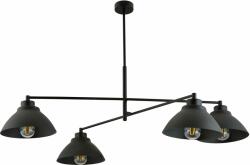 Emibig Maverick mennyezeti lámpa 4x15 W fekete 1211/4