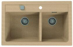 Alveus Atrox gránit mosogató 79x50 cm bézs 1132000 (1132000)