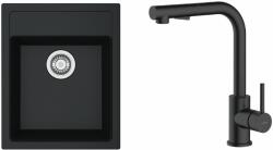Franke Készlet konyhai csaptelep Oltens Myvat 35205300, tectonite mosogató Franke Sirius 114.0496. 104