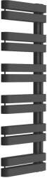 Excellent Meteor Side fürdőszoba radiátor íves 111x50 cm fekete GREX. MES111. BL (GREXMES111BL)