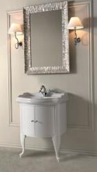 Kerasan Retro szekrény 58.5x52x77 cm mosdó alatt álló fehér-arany 7361K8 (7361K8)