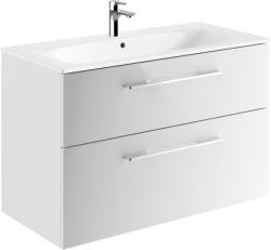Geberit Selnova Square mosdó szekrénnyel 100 cm fehér 501.244. 00.1