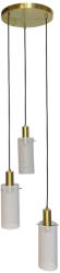 Light Prestige Tirana függőlámpa 3x40 W fehér-arany LP-945/3PWH