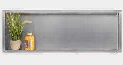 Balneo Wall-Box No Rim Inox süllyesztett polc 90 cm acél OB-IN6-NR (OBIN6NR)