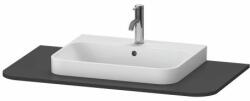 Duravit Happy D. 2 konzol 100x55 cm grafit HP031E08080 (HP031E08080)
