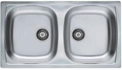 Alveus Basic acél mosogató 78x43.5 cm 1049434 (1049434)