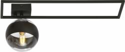 Emibig Imago Stripe mennyezeti lámpa 1x10 W fekete-átlátszó 1132/1B
