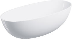 Omnires Shell M+ térben álló kád 175x78 cm ovális fehér SHELL175WWBP (SHELL175WWBP)