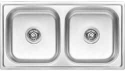 Kuchinox Standard acél mosogató 78x43 cm SKS320T (SKS320T)