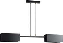 Emibig Tolos függőlámpa 2x15 W fekete 633/2