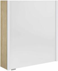 SAPHO Alix szekrény 66x17.5x70 cm tükörrel világos bodza-bézs AX166-0013