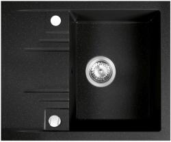 FDesign Carioca gránit mosogató 58x48 cm szürke/grafit/onix FD9-12-4858-02 (FD912485802)